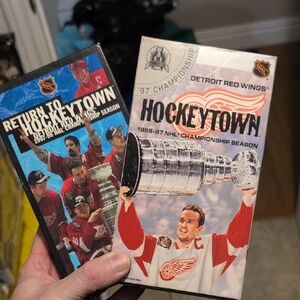 Detroit Red Wings 'Hockeytown' VHS Set - Red & White